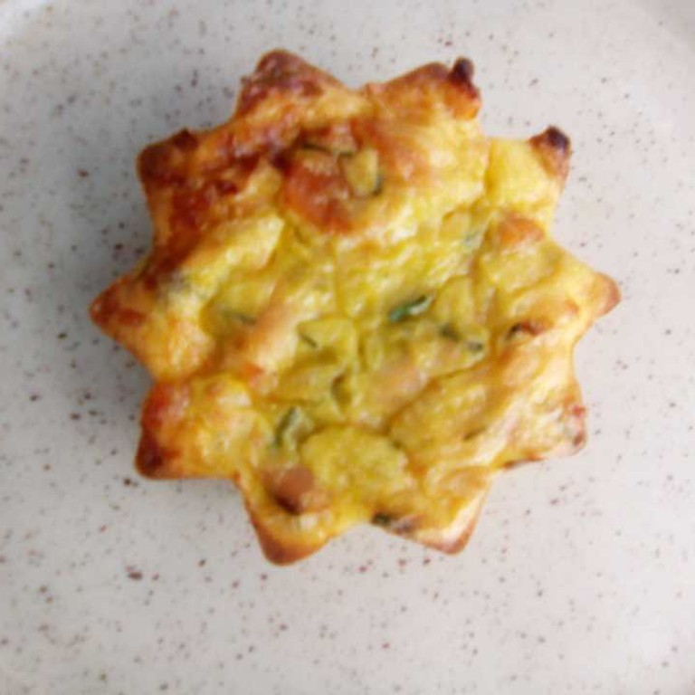 Flan au saumon fumé et poireaux (Cookeo + Extra Crisp)