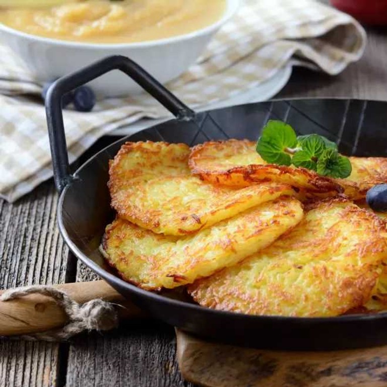 Galettes de pommes de terre 