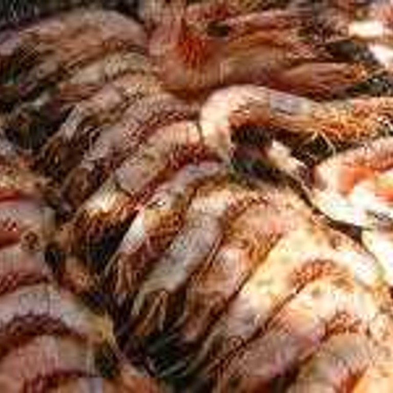 Gambas aux Cinq-Parfums au barbecue