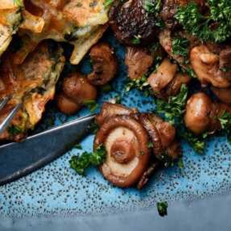 Gaufres de pommes de terre aux champignons (Super U)