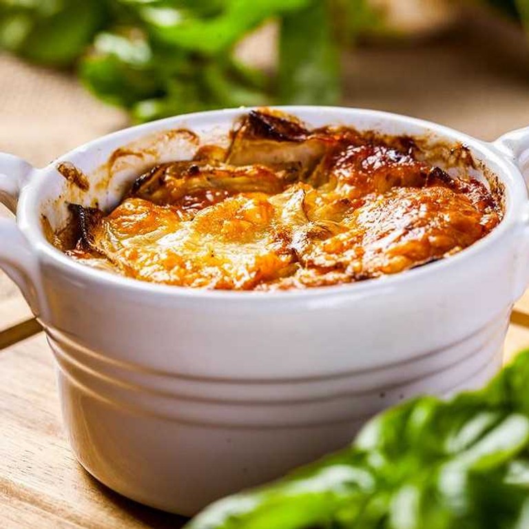 Gratin d'andouillette au maroilles
