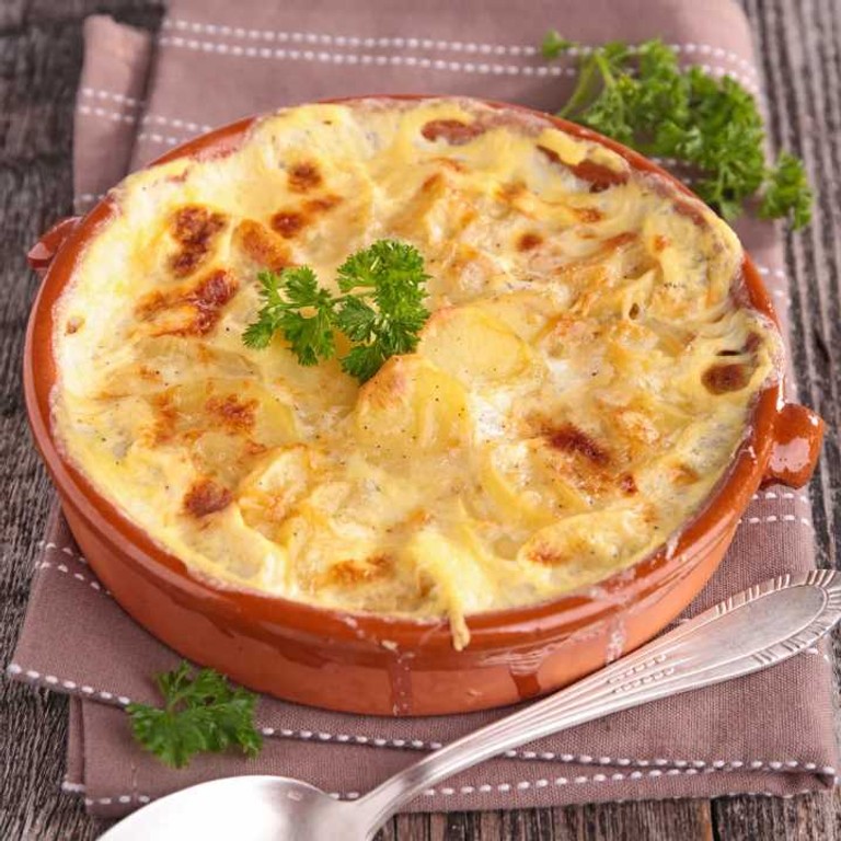Gratin de pommes de terre à la russe