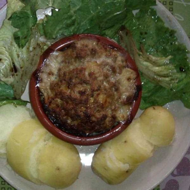 Gratin de viande hâchée au citron