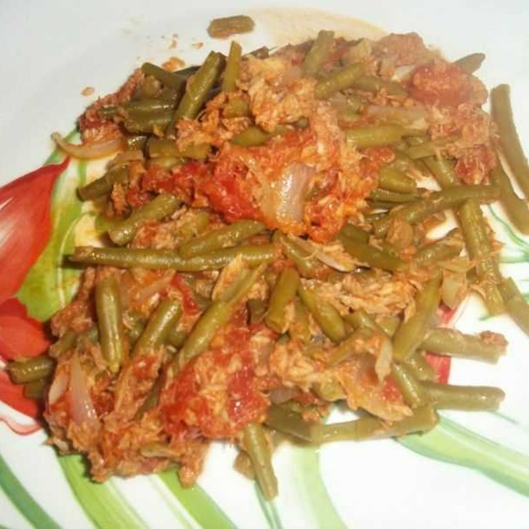 Haricots verts au thon