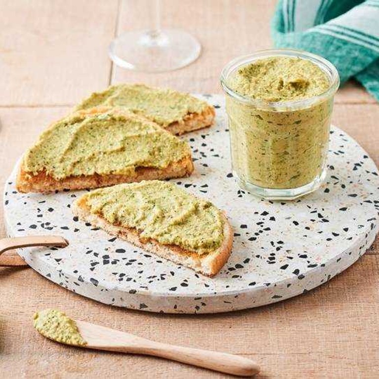 Houmous de courgettes et pois chiches 