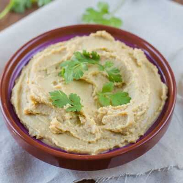 Houmous de lentilles corail