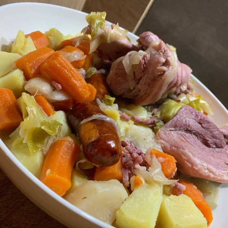 Mi-potée mi-pot au feu aux légumes (Cookeo)