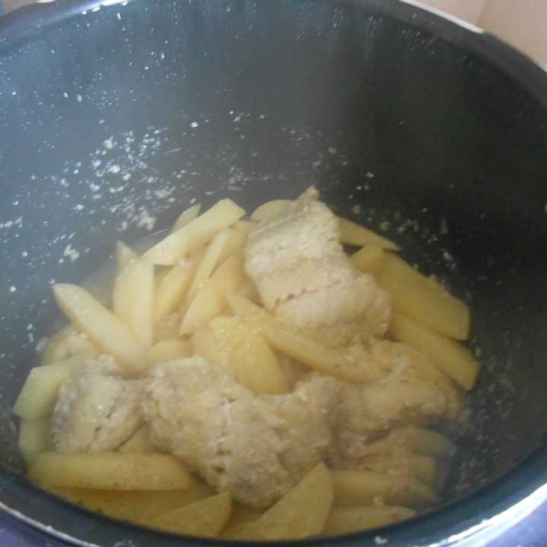 Morue à la portugaise-1 (Cookeo)