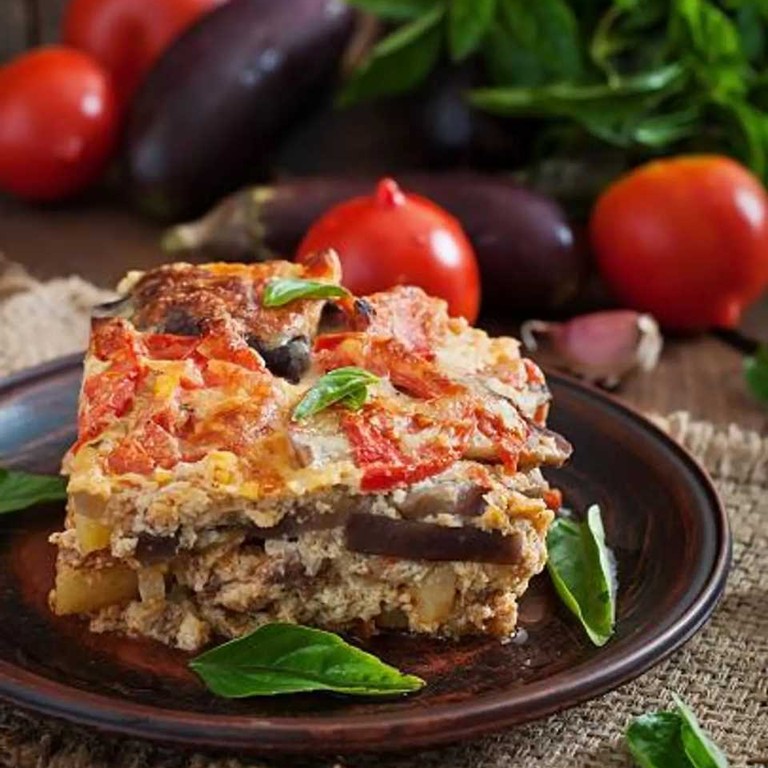 Moussaka gratinée (Cookeo + Extra Crisp)
