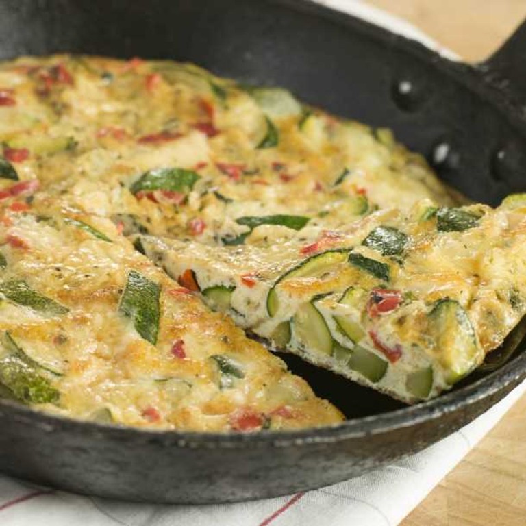 Omelette à la ratatouille