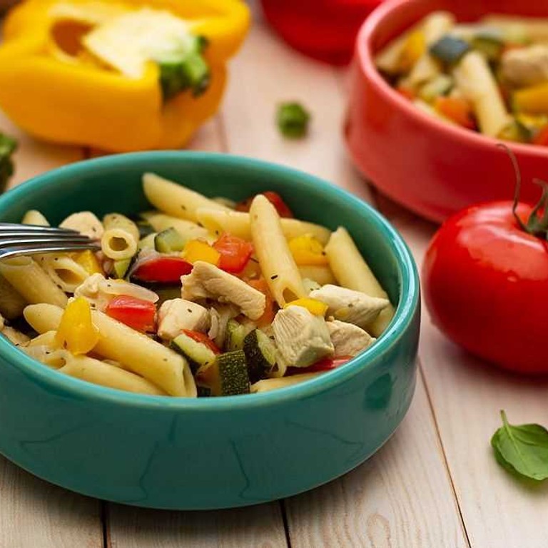 One pot pasta : Poulet et légumes d'été