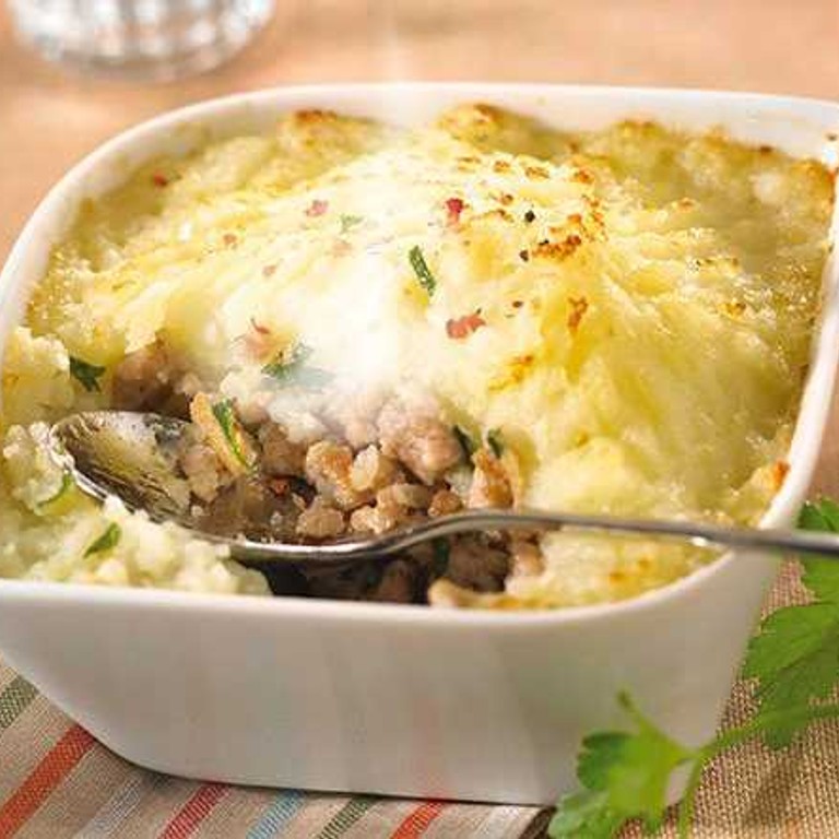 Parmentier paysan au pâté Hénaff