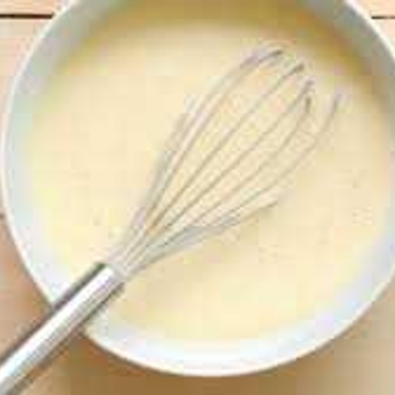 Pâte à crèpes sans oeufs