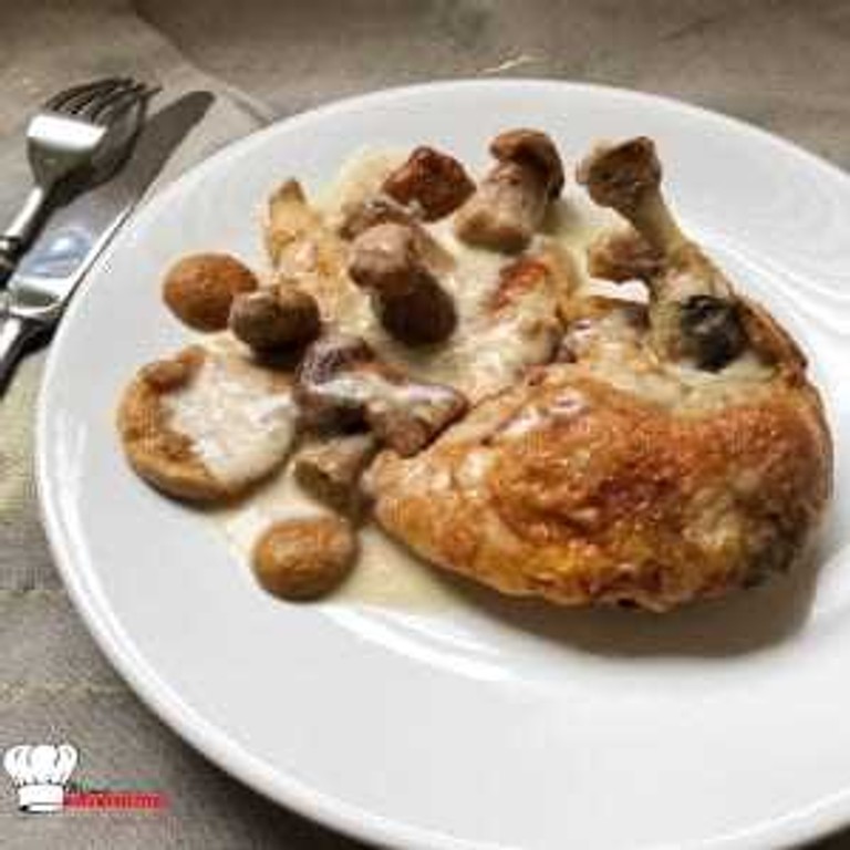 Pintade aux cèpes (Cookeo)