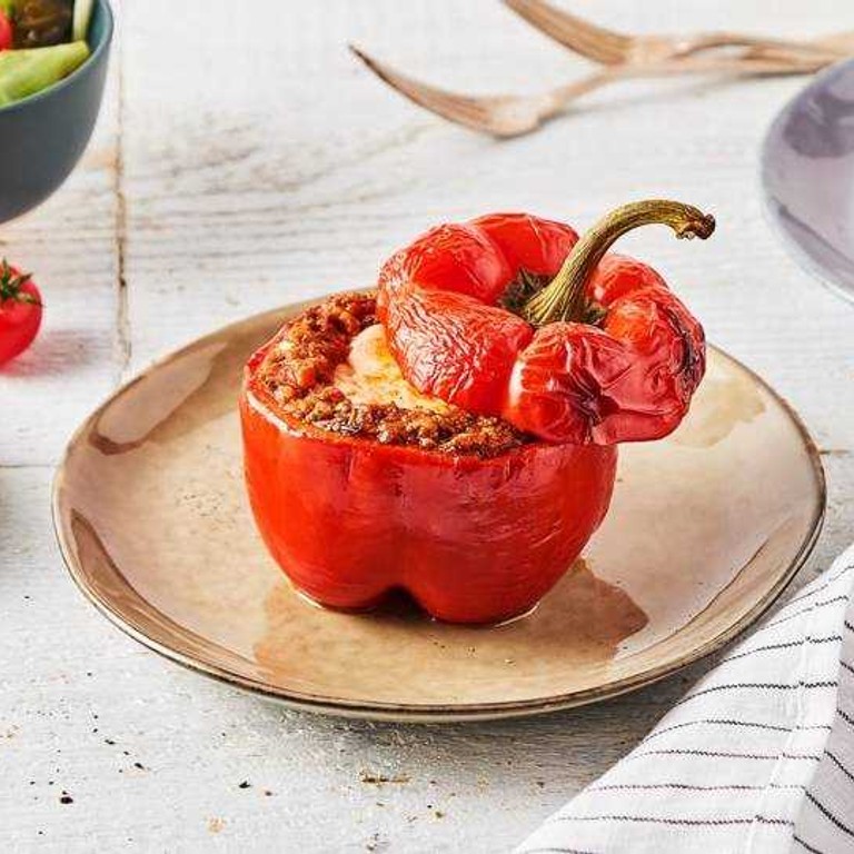 Poivrons farcis à l’italienne