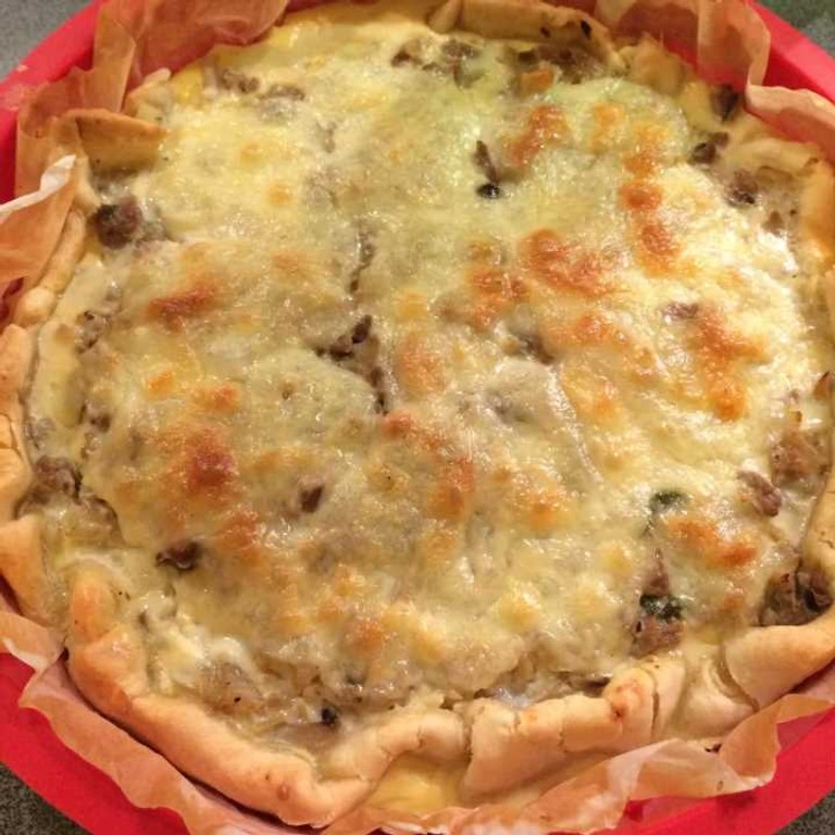 Quiche au bœuf