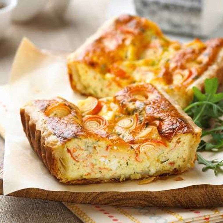 Quiche au surimi
