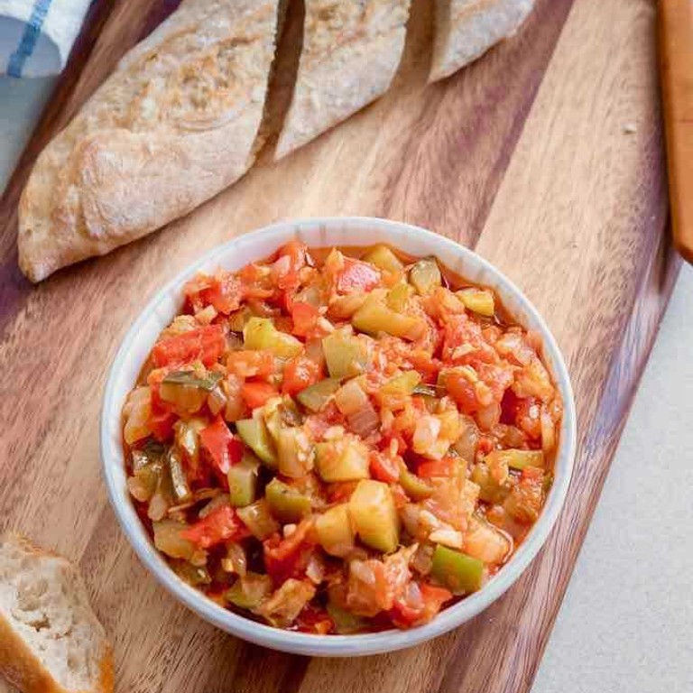 Ragoût de légumes à l'espagnole (Pisto)
