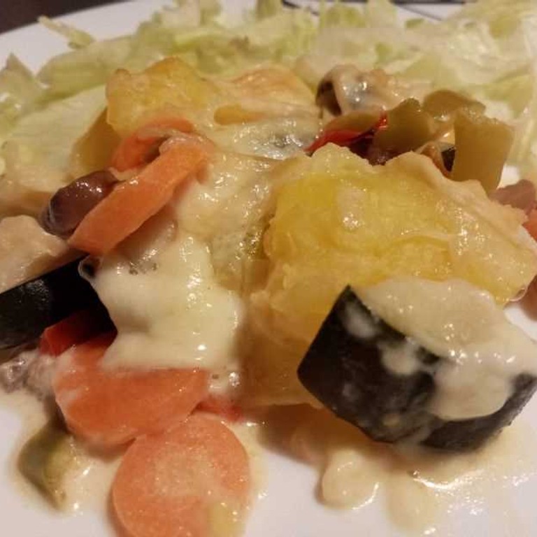 Reblochonade de légumes (Cookeo + Extra Crisp)