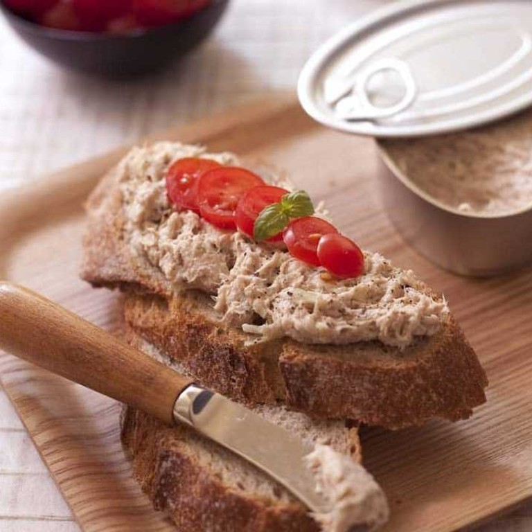 Rillettes de thon au basilic et chèvre