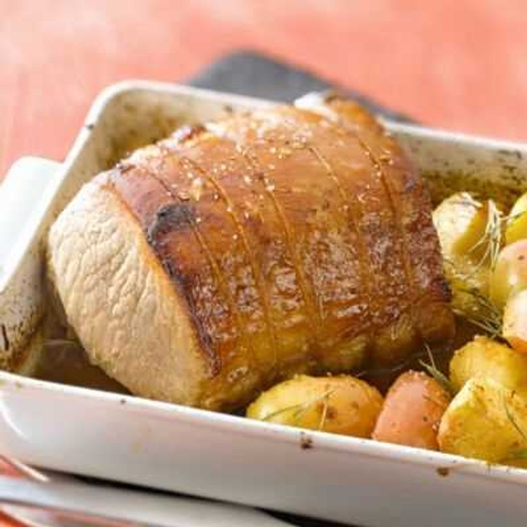 Rôti de porc au miel