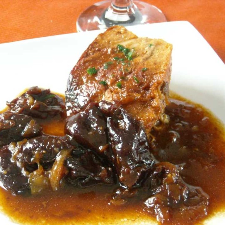 Rôti de porc aux pruneaux (Cookeo)
