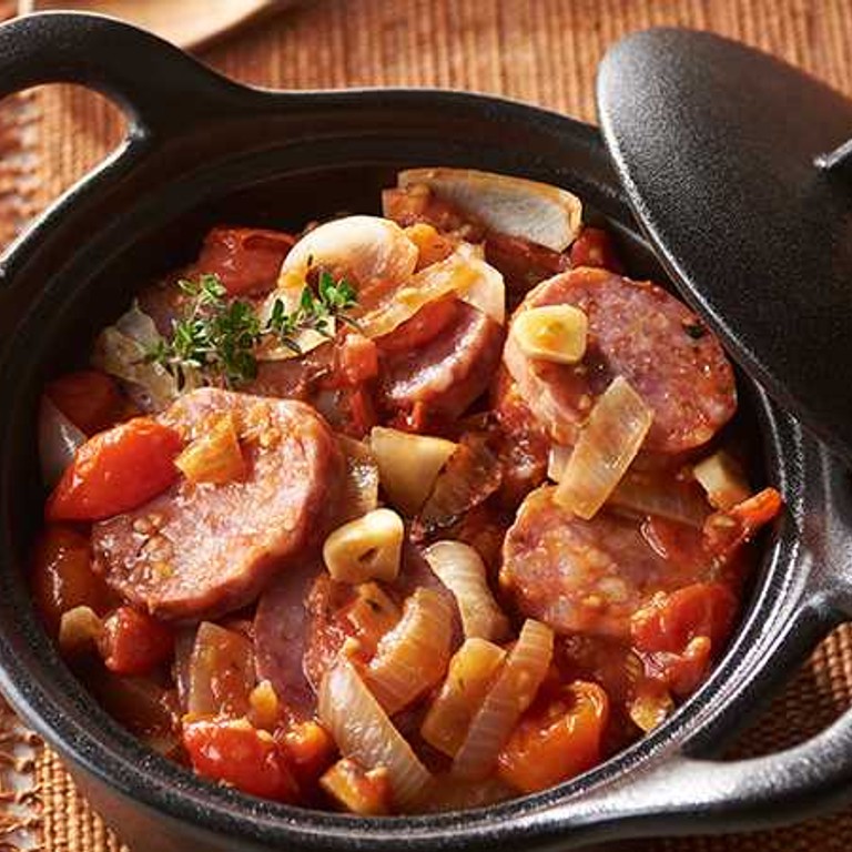 Rougail de saucisson sec