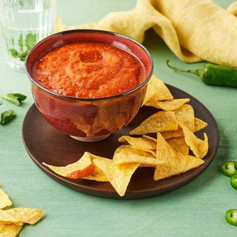 Sauce salsa aux poivrons et tomates