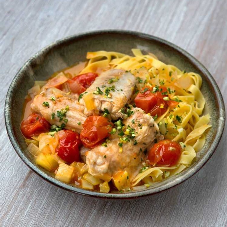 Saumonette façon Osso-bucco