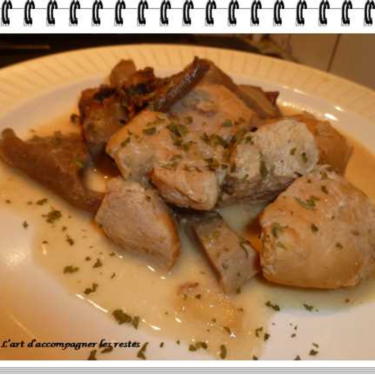 Sauté de dinde aux champignons des bois (Cookeo)