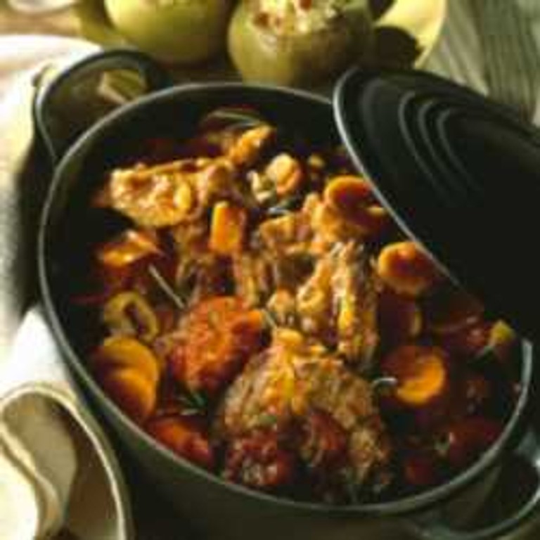 Sauté de veau aux carottes