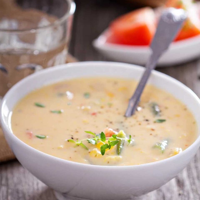 Soupe à l'oignon au lait