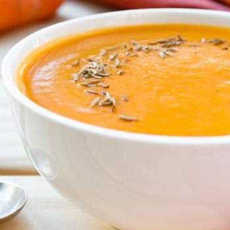 Soupe de carottes au lait de coco (Magimix)