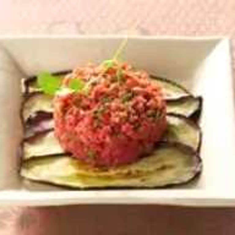 Tartare de boeuf asiatique