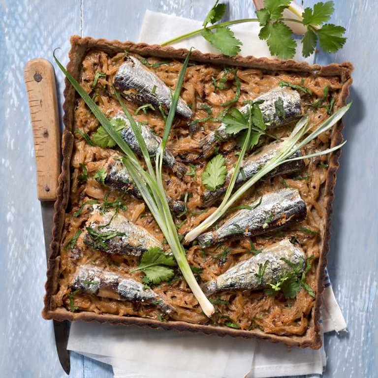 Tarte de sardines fraîches