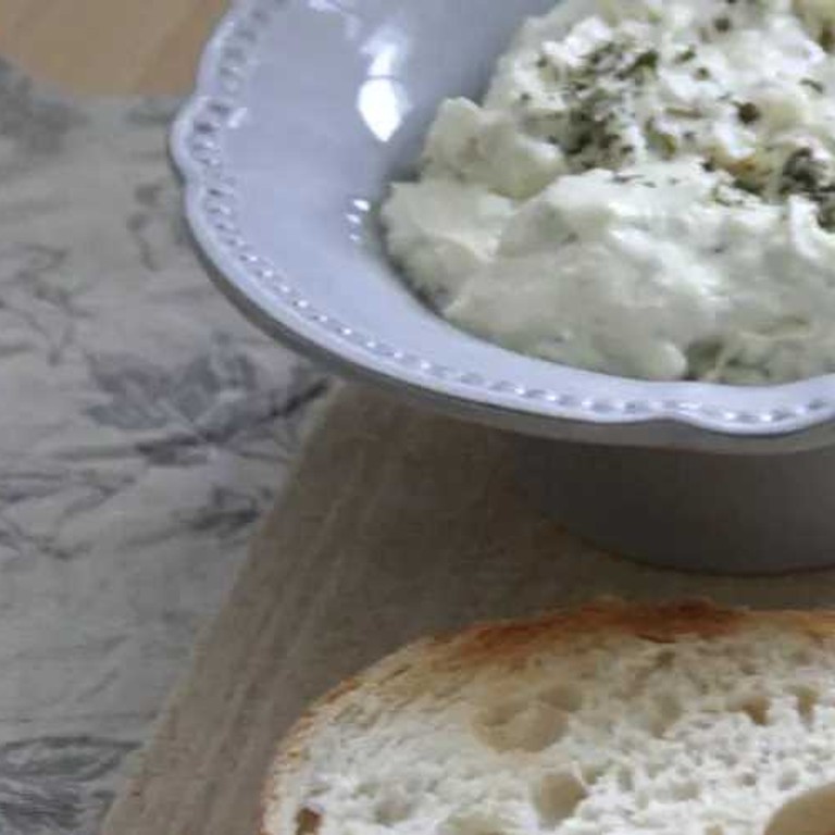Tartinade à l'oignon, à l'échalote et au chèvre
