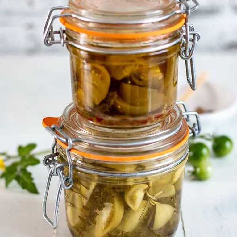 Tomates lacto-fermentées