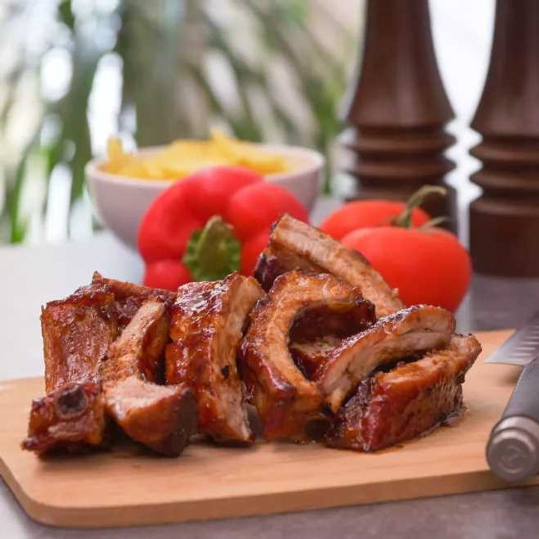 Travers de porc caramélisés