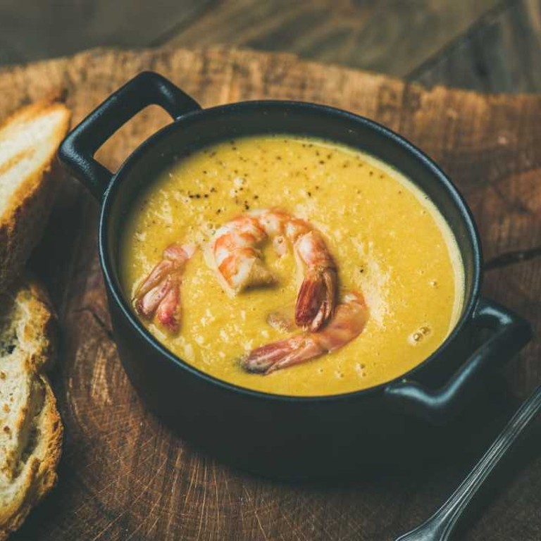 Velouté de maïs aux crevettes (Cookeo)