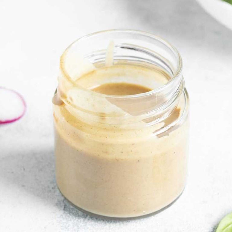 Vinaigrette au beurre de cacahuète