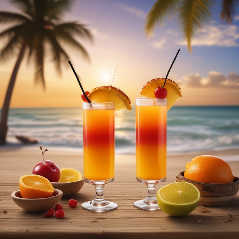 Tequila Sunrise Cocktail