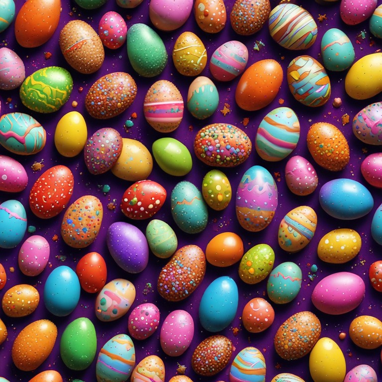 Delicious Cookie Crumb Easter Eggs