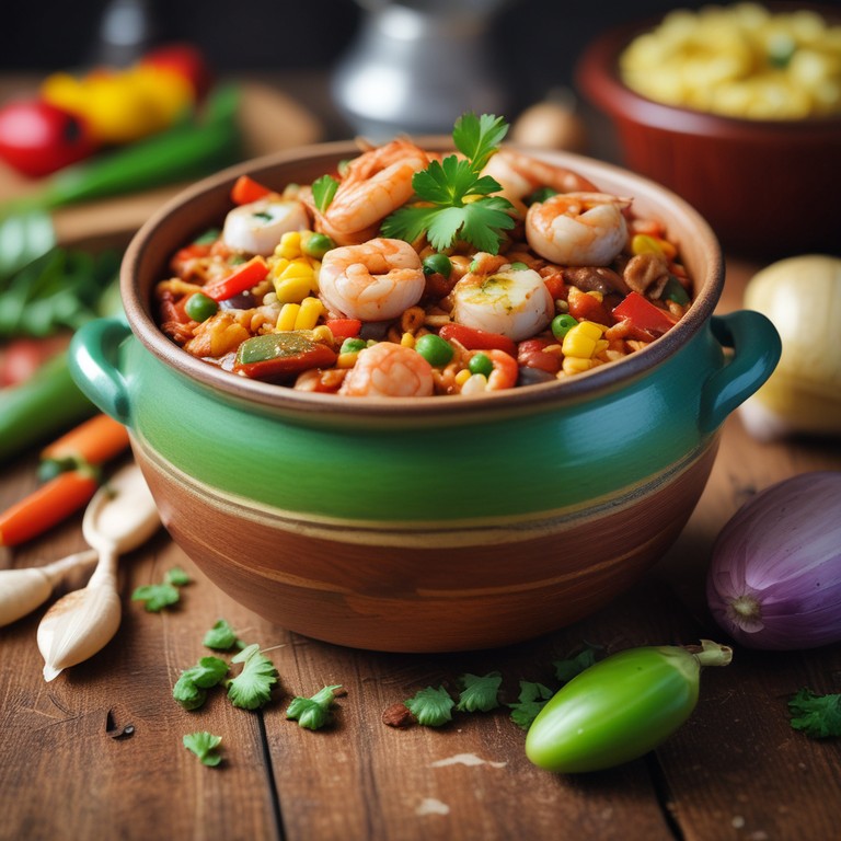Easter Jambalaya with Spring Vegetables and Spicy Sausage