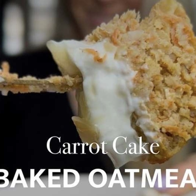 Carrot Cake Baked Oatmeal