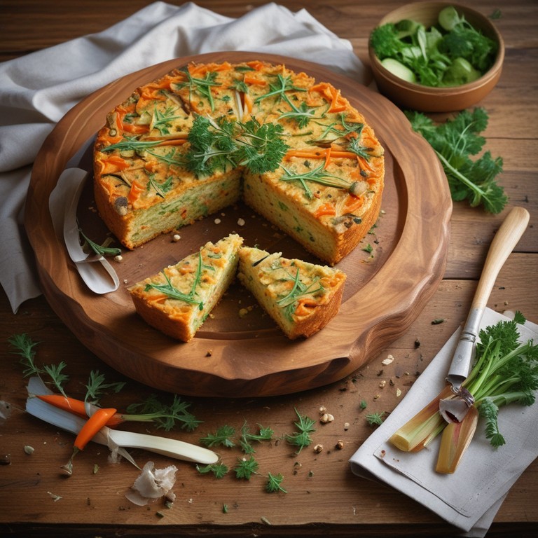 Bolo Salgado de Legumes