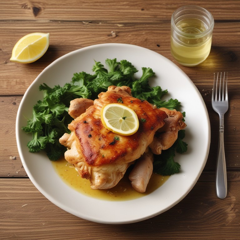 Crispy Garlic Butter Chicken Thighs