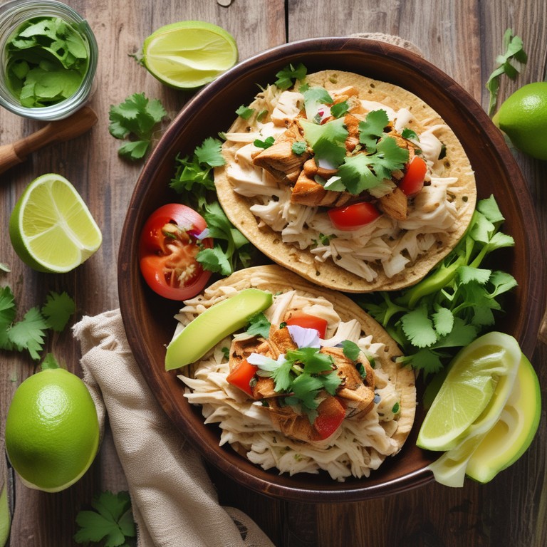 Slow Cooker Lime Cilantro Chicken Delight