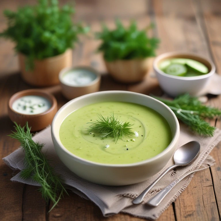 Soupe de Concombre Consistante