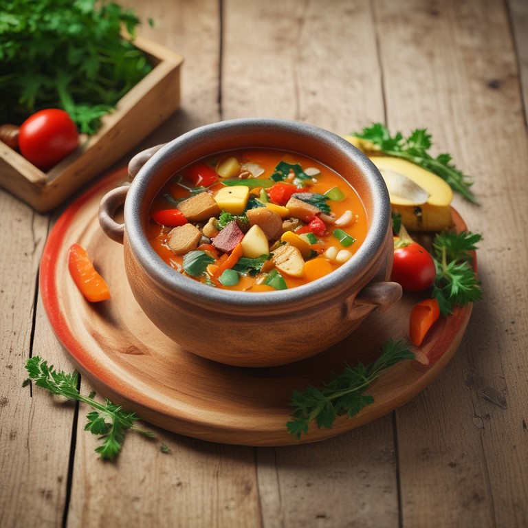 Sopa de Legumes com Maizena