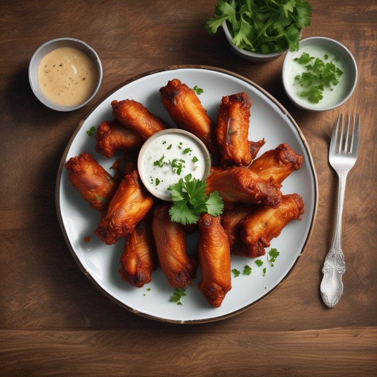 Crispy Spicy Chicken Wings